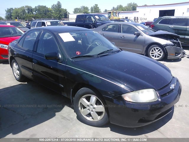 1G1JF52F147335551 - 2004 CHEVROLET CAVALIER LS 黑色 照片 1