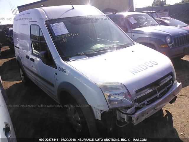 NM0LS7DN4DT130757 - 2013 FORD TRANSIT CONNECT XLT WHITE photo 1