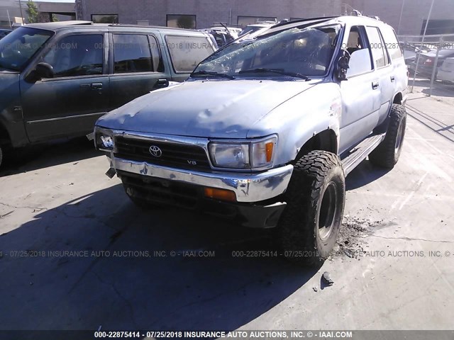 JT3VN39W0R0164043 - 1994 TOYOTA 4RUNNER VN39 SR5 BLUE photo 2