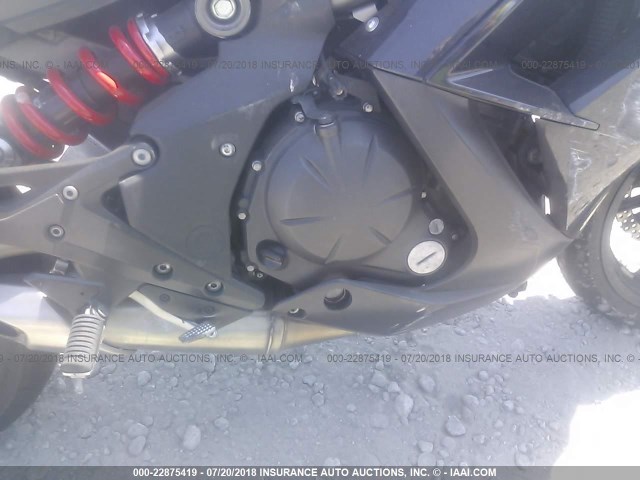 JKAEXEE1XCDA02669 - 2012 KAWASAKI EX650 EC BLACK photo 8