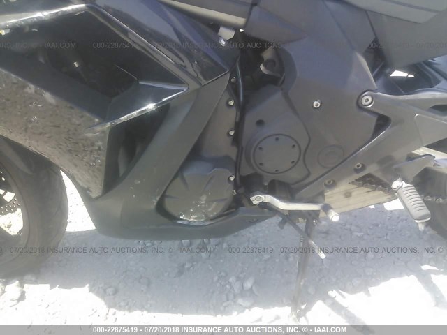 JKAEXEE1XCDA02669 - 2012 KAWASAKI EX650 EC BLACK photo 9