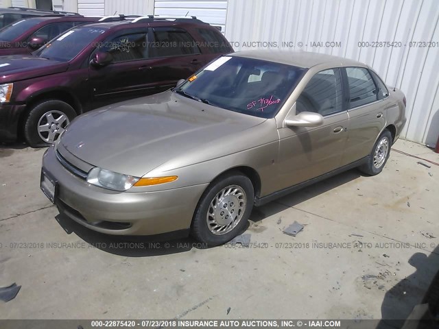 1G8JW52R1YY664732 - 2000 SATURN LS2 GOLD photo 2