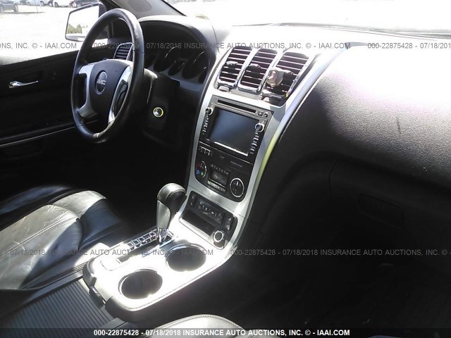 1GKLVMEDXAJ113732 - 2010 GMC ACADIA SLT-1 Czarny zdjęcie 5