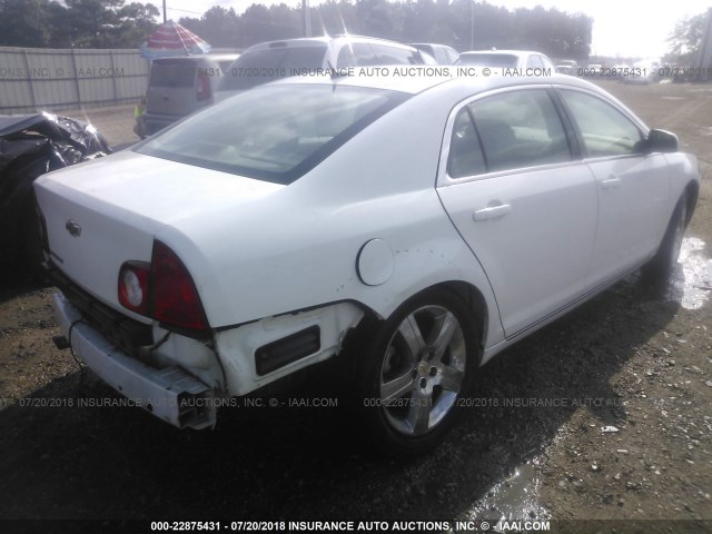 1G1ZD5E12BF348059 - 2011 CHEVROLET MALIBU 2LT WHITE photo 4