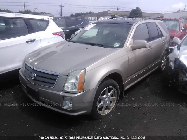 1GYEE637250160062 - 2005 CADILLAC SRX TAN photo 2