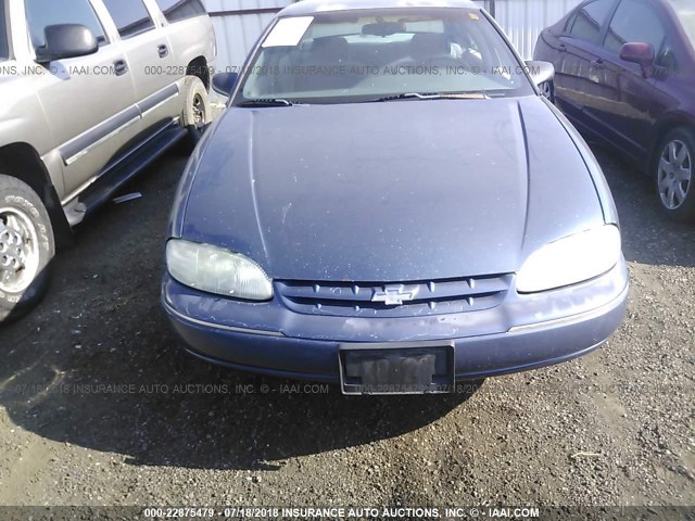 2G1WL52M8V1166642 - 1997 CHEVROLET LUMINA LS BLUE photo 6