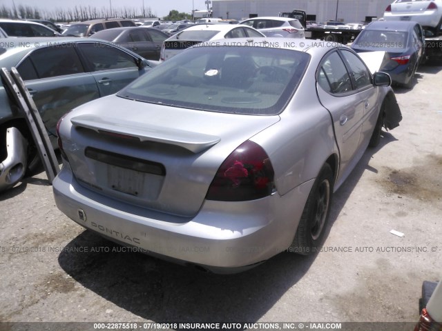 2G2WP552381138679 - 2008 PONTIAC GRAND PRIX 银色 照片 4