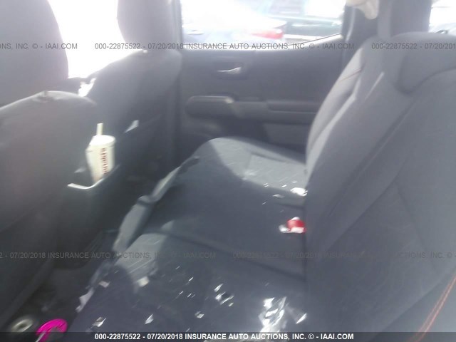 3TMCZ5AN8GM003018 - 2016 TOYOTA TACOMA DBL CAB/SR/SR5/TRD SPT/OR WHITE photo 8