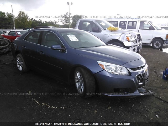 1G11C5SL5EF242425 - 2014 CHEVROLET MALIBU 1LT BLUE photo 1