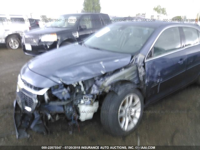 1G11C5SL5EF242425 - 2014 CHEVROLET MALIBU 1LT BLUE photo 6