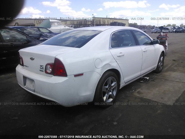 1G1ZC5E07AF183974 - 2010 CHEVROLET MALIBU 1LT თეთრი ფოტო 4