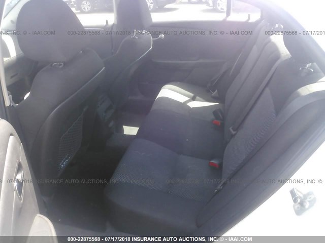 1G1ZC5E07AF183974 - 2010 CHEVROLET MALIBU 1LT თეთრი ფოტო 8