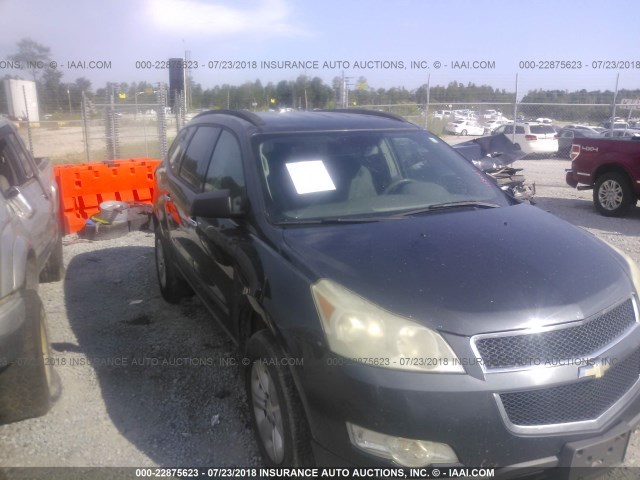 1GNER13D99S158667 - 2009 CHEVROLET TRAVERSE LS BLUE photo 6