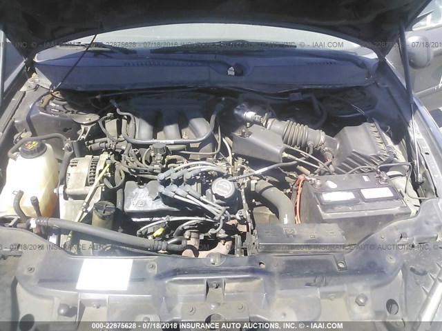 1FAFP52U84G124474 - 2004 FORD TAURUS LX GRAY photo 10