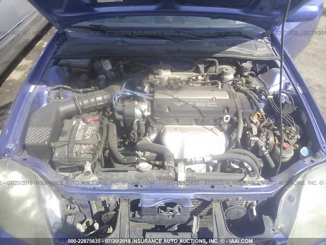 JHMBB61461C006276 - 2001 HONDA PRELUDE BLUE photo 10