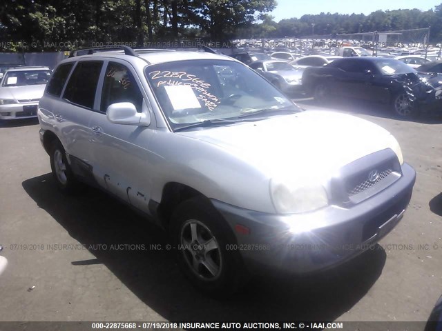 KM8SC13D53U484938 - 2003 HYUNDAI SANTA FE GLS/LX GRAY photo 1