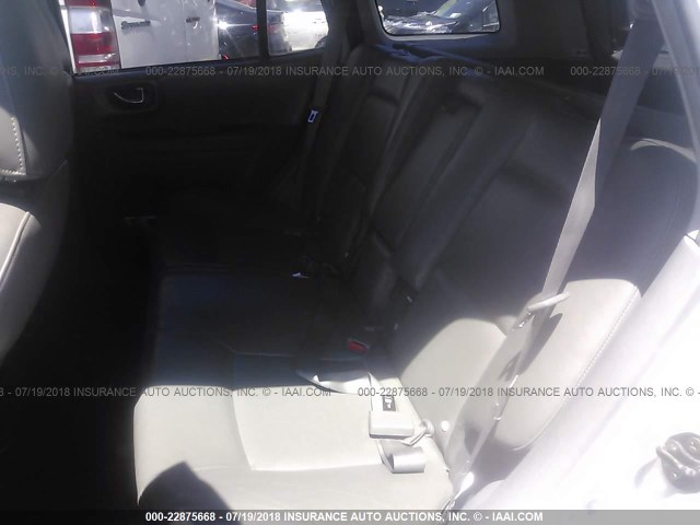 KM8SC13D53U484938 - 2003 HYUNDAI SANTA FE GLS/LX GRAY photo 8