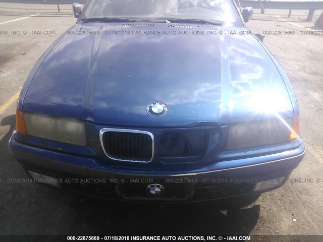 WBABK8325WEY87327 - 1998 BMW 328 IC AUTOMATIC BLUE photo 6