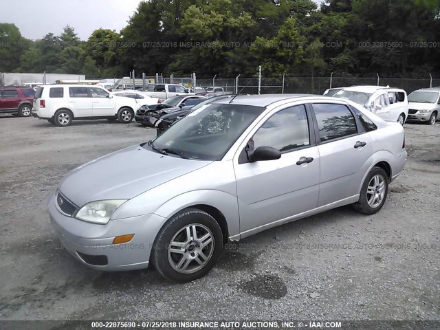 1FAFP34N67W230216 - 2007 FORD FOCUS ZX4/S/SE/SES 银色 照片 2