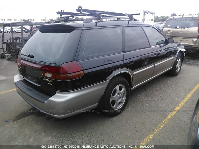 4S3BG6852X7642986 - 1999 SUBARU LEGACY OUTBACK/SSV/LIMITED/30TH BLACK photo 4