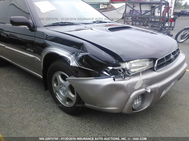 4S3BG6852X7642986 - 1999 SUBARU LEGACY OUTBACK/SSV/LIMITED/30TH BLACK photo 6