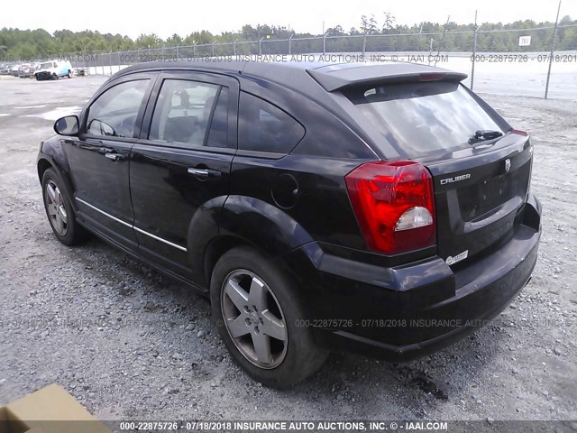 1B3HB78K67D138030 - 2007 DODGE CALIBER R/T BLACK photo 3