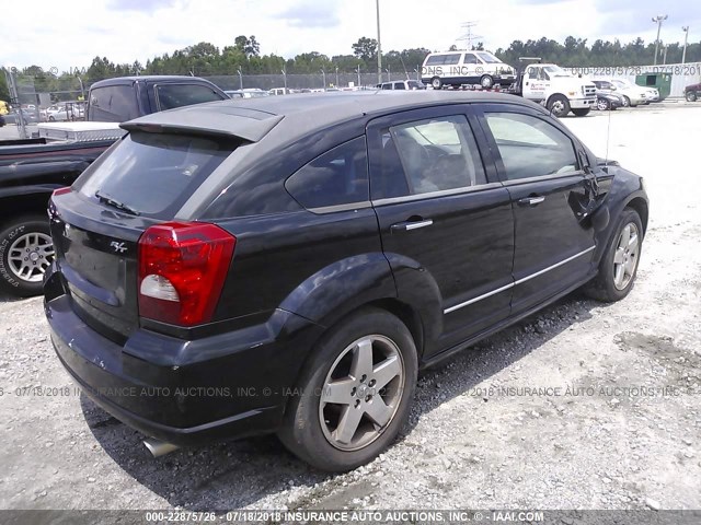 1B3HB78K67D138030 - 2007 DODGE CALIBER R/T BLACK photo 4