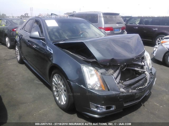 1G6DK5EV8A0114054 - 2010 CADILLAC CTS PERFORMANCE COLLECTION GRAY photo 1