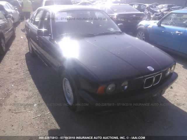 WBAHD6319PBJ91797 - 1993 BMW 525 I AUTOMATIC BLACK photo 1