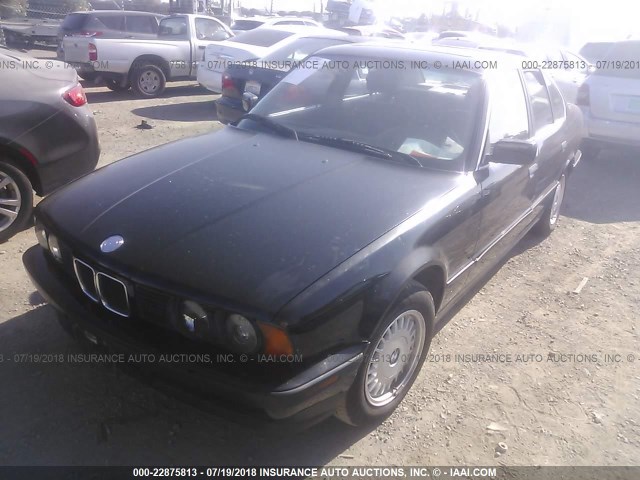 WBAHD6319PBJ91797 - 1993 BMW 525 I AUTOMATIC BLACK photo 2