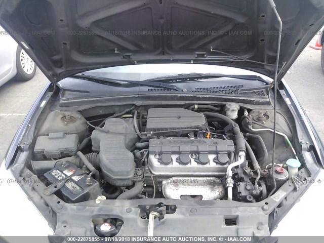 2HGES16355H523428 - 2005 HONDA CIVIC DX VP Qara foto 10