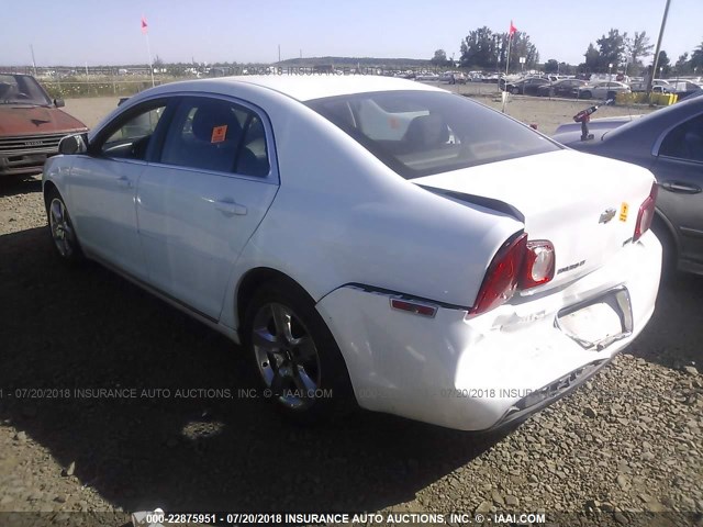1G1ZC5E07AF198782 - 2010 CHEVROLET MALIBU 1LT თეთრი ფოტო 3