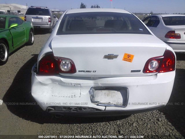 1G1ZC5E07AF198782 - 2010 CHEVROLET MALIBU 1LT თეთრი ფოტო 6