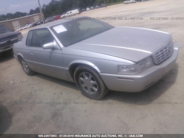 1G6ET12961B110221 - 2001 CADILLAC ELDORADO TOURING SILVER photo 1