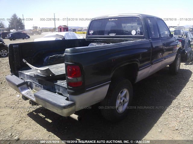 3B7HF13Z4VG743832 - 1997 DODGE RAM 1500 GREEN photo 4