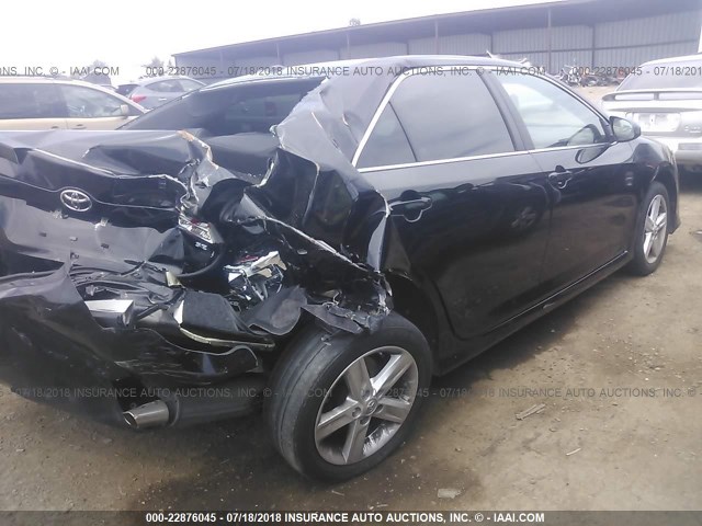 4T1BF1FK8EU867356 - 2014 TOYOTA CAMRY L/SE/LE/XLE 黑色 照片 4