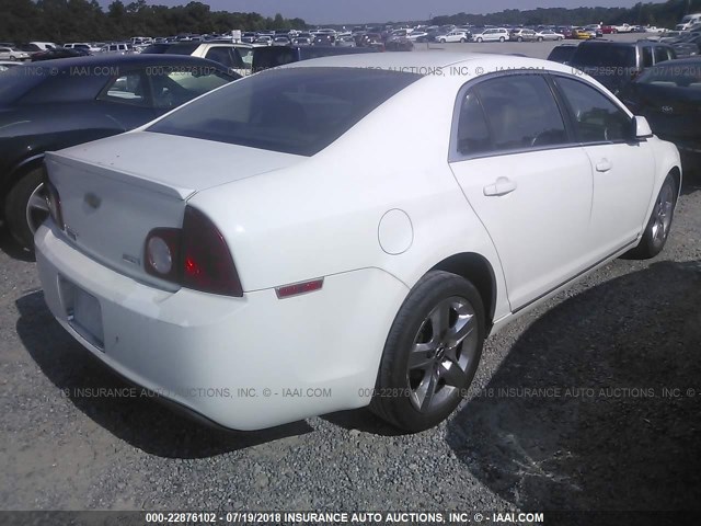 1G1ZC5E04A4103204 - 2010 CHEVROLET MALIBU 1LT 白色 照片 4