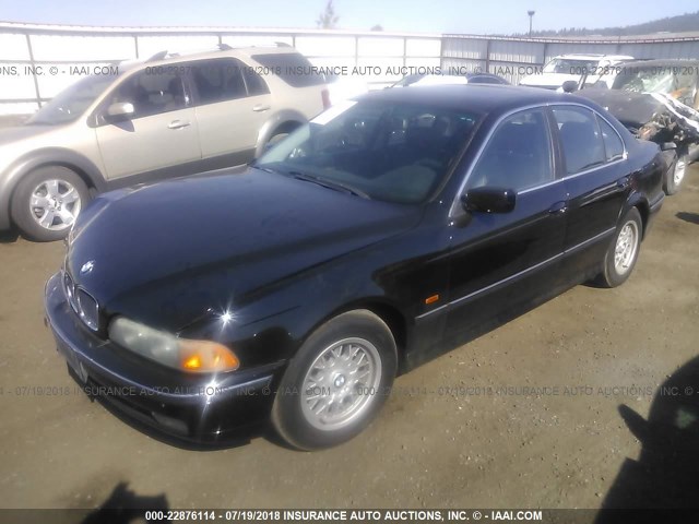 WBADD6321WBW43859 - 1998 BMW 528 I AUTOMATIC BLACK photo 2