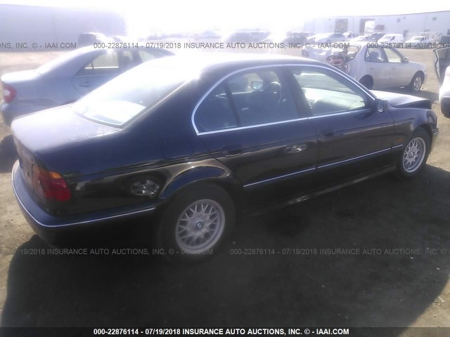 WBADD6321WBW43859 - 1998 BMW 528 I AUTOMATIC BLACK photo 4