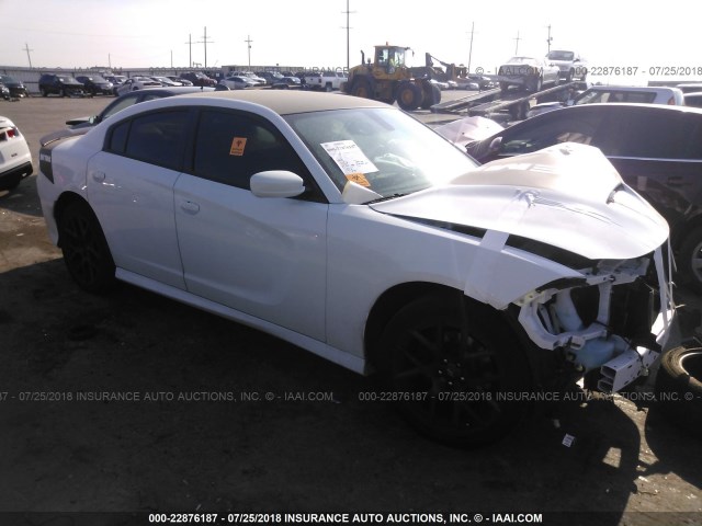 2C3CDXCT1JH157828 - 2018 DODGE CHARGER R/T WHITE photo 1