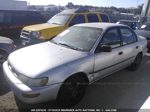 1NXAE09E3PZ071776 - 1993 TOYOTA COROLLA LE/DX 银色 照片 2