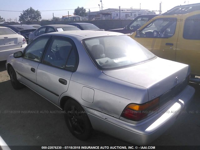 1NXAE09E3PZ071776 - 1993 TOYOTA COROLLA LE/DX 银色 照片 3