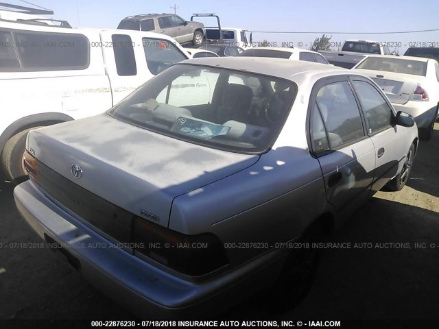 1NXAE09E3PZ071776 - 1993 TOYOTA COROLLA LE/DX 银色 照片 4