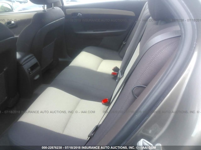 1G1ZB5EBXAF205924 - 2010 CHEVROLET MALIBU LS BROWN photo 8