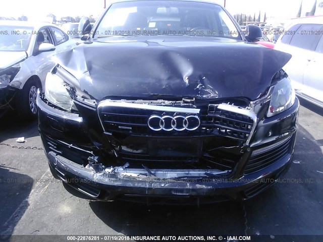 WA1EY74L18D059830 - 2008 AUDI Q7 3.6 QUATTRO PREM S-LINE BLACK photo 6