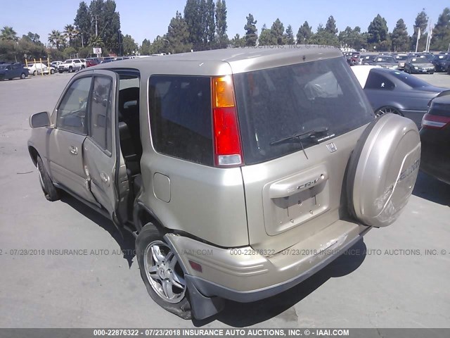 JHLRD1874YC036662 - 2000 HONDA CR-V SE/EX GOLD photo 3