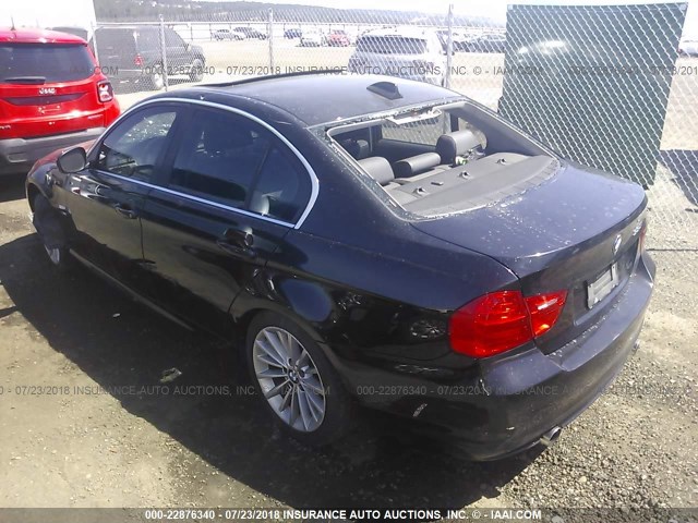 WBAPL33579A404769 - 2009 BMW 335 XI Noir photo 3