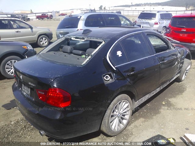 WBAPL33579A404769 - 2009 BMW 335 XI BLACK photo 4