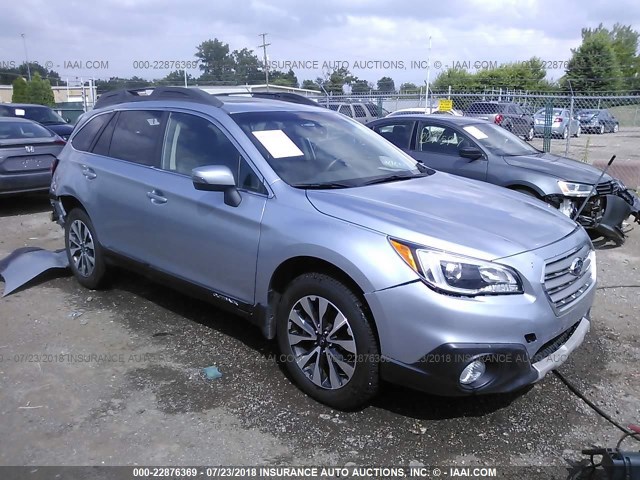 4S4BSBLC8F3350290 - 2015 SUBARU OUTBACK 2.5I LIMITED SILVER photo 1