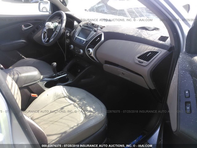 KM8JU3AC8BU208377 - 2011 HYUNDAI TUCSON GLS/LIMITED 浅蓝色 照片 5